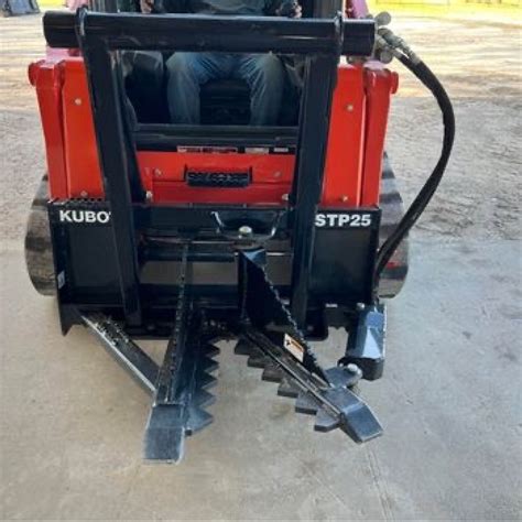 skid steer tree puller specs|tractor mounted tree puller.